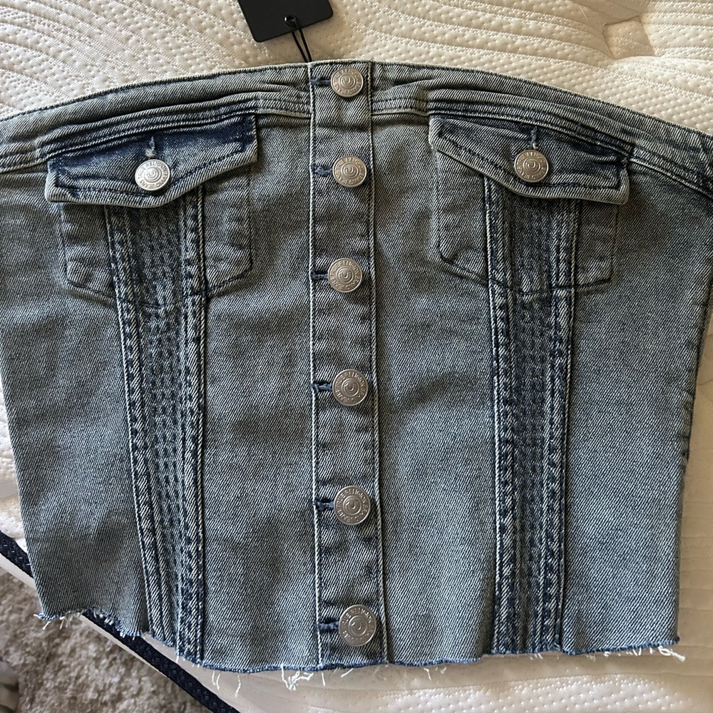 True religion top new with tags